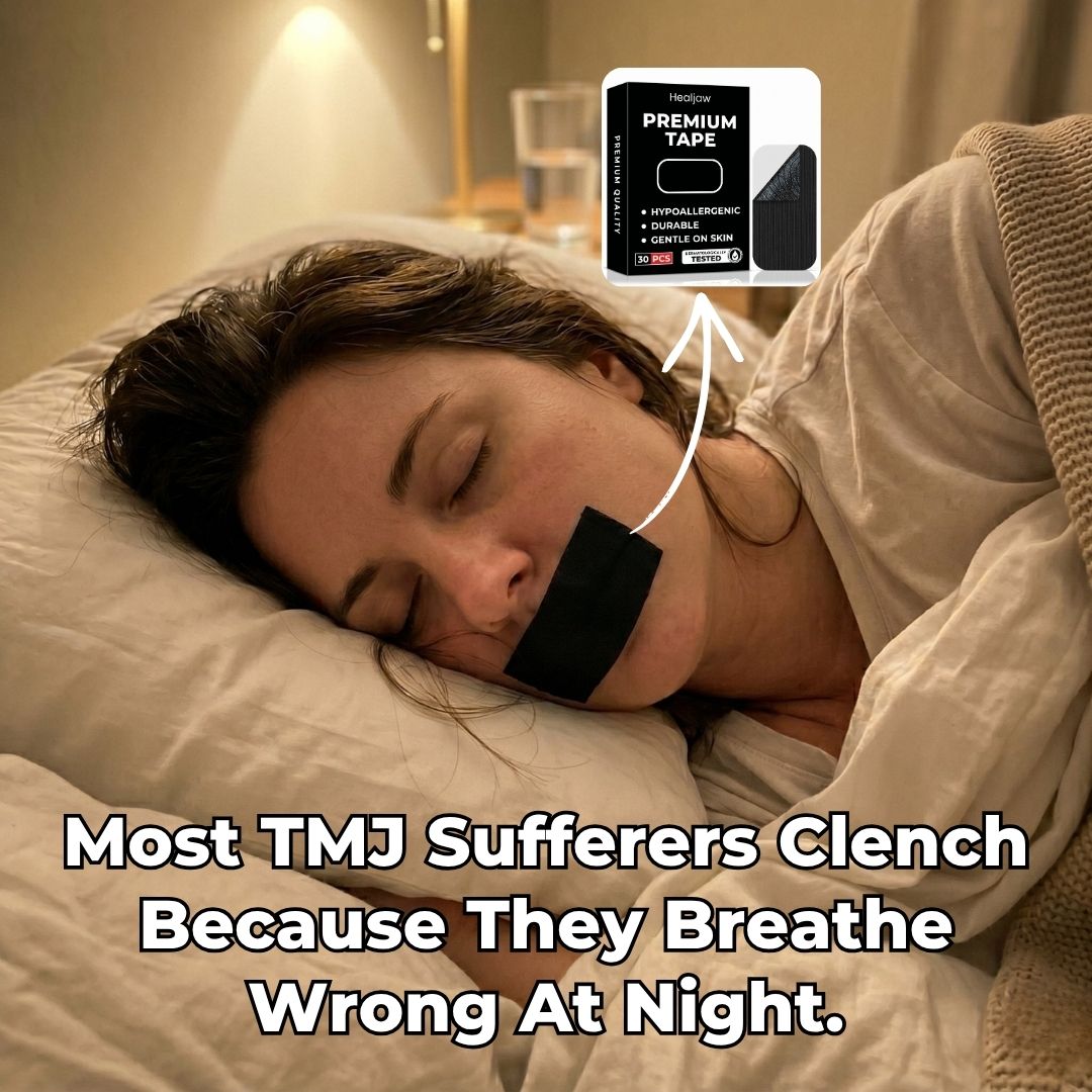 Wake up with a looser jaw. Every single morning.